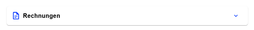 Eine blaue Datei-Icon mit der Aufschrift "Rechnungen" ist sichtbar, passend für einen SEO Alt Text Generator.